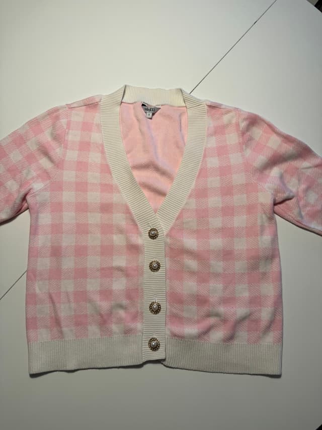 Lyserød Cardigan mByM