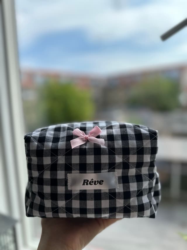 Reve Ternet Toilettaske Sort